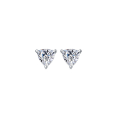 Brinco Stud Trillion 0.5ct cada