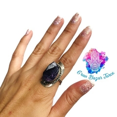 Imagen de ANILLO CUARZO - AMATISTA
