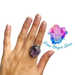 Imagen de ANILLO CUARZO - AMATISTA