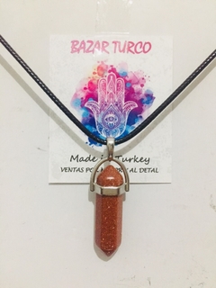 Collar Cuarzo Lluvia de Oro - comprar online
