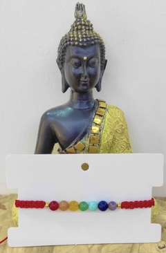 Pulsera en hilo de 7 chakras - tienda online