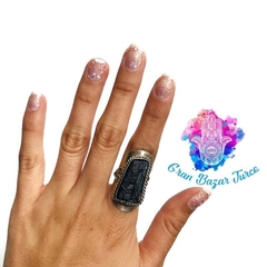 Imagen de ANILLO - TURMALINA NEGRA