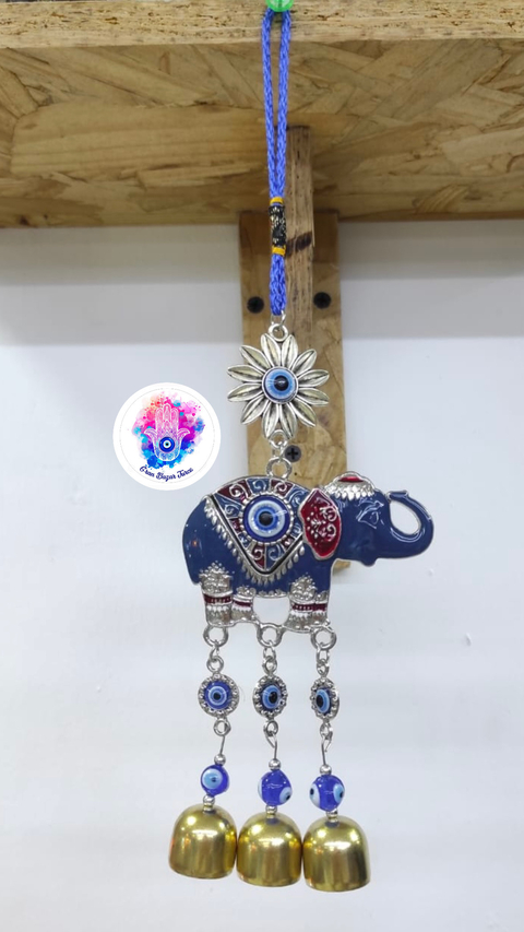 Colgante Ojo Turco de Campanas