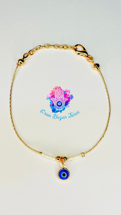 Pulsera Cadena Rosada - Ojoturco en internet