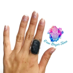 ANILLO - TURMALINA NEGRA - tienda online