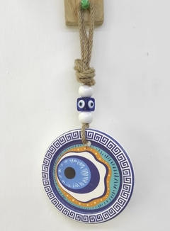 Colgante Ojo Turco Redondo de Porcelana - comprar online