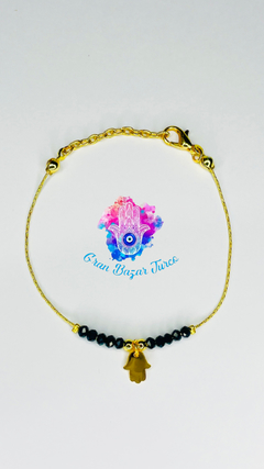 Pulsera Cadena Dorada - Hamsa en internet