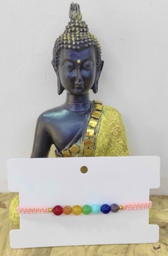 Pulsera en hilo de 7 chakras en internet