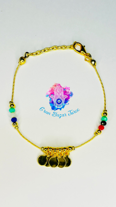 Pulsera Cadena Dorada - - Gran Bazar Turco
