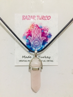 Collar Cuarzo Rosado - comprar online