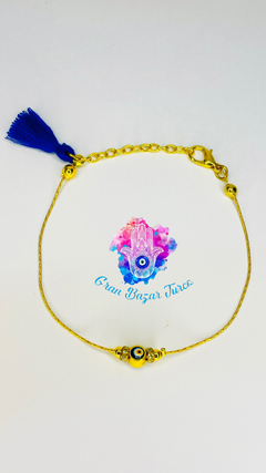 Pulsera Cadena Dorada - Ojoturco