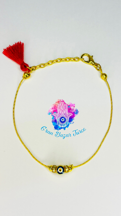 Pulsera Cadena Dorada - Ojoturco en internet