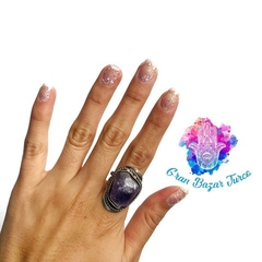 ANILLO CUARZO - AMATISTA - tienda online