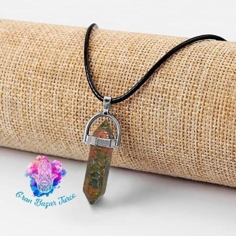 Collar Cuarzo Unaquita