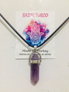 Collar Cuarzo Amatista - comprar online
