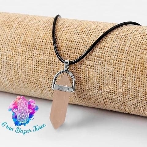 Collar Cuarzo Rosado