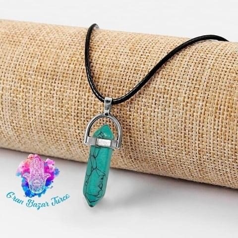 Collar Cuarzo Turquesa