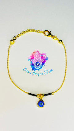 Pulsera Cadena Dorada - Ojoturco - comprar online