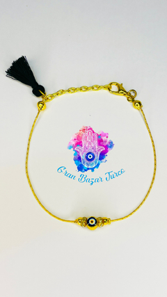 Imagen de Pulsera Cadena Dorada - Ojoturco