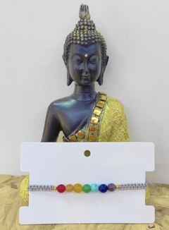 Pulsera en hilo de 7 chakras - comprar online
