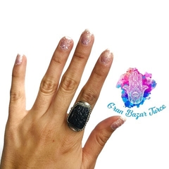 ANILLO - TURMALINA NEGRA - Gran Bazar Turco
