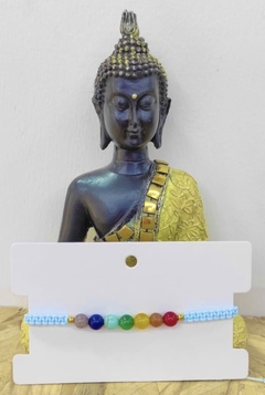 Imagen de Pulsera en hilo de 7 chakras