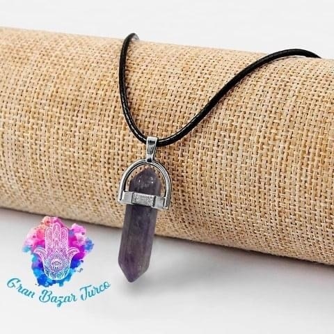 Collar Cuarzo Amatista