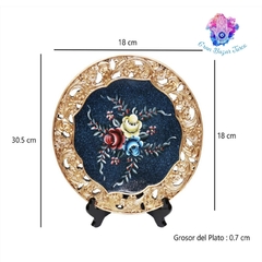 Elefantes Estilo Europeo + Plato de Flores Moderno y Elegante - tienda online
