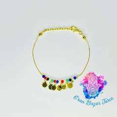 Pulsera Cadena Dorada - comprar online