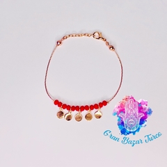 Pulsera Cadena Rosada - Gran Bazar Turco