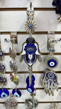 Colgante Hamsa-Fatima con ojo turco