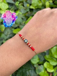 Pulsera Dorada - Ojo Turco en internet