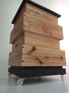 Base con ruedas. - Tarpuycompost