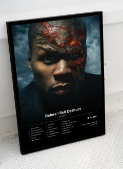 Quadro - 50 Cent (Before I Self-Destruct) - comprar online