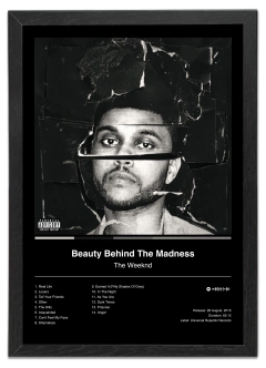 Quadro - The Weeknd (Beauty Behind The Madness) na internet