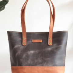 Tote Bag Cuero - Almacén de Cosillas