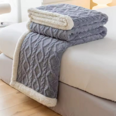 Frazada Corderito Jacquard - comprar online