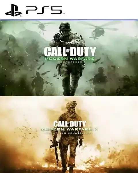Combo Call of Duty Modern Warfare 1 + 2 Remastered (Español) PS5 RETRO