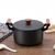 Set de ollas Negras con madera - comprar online