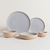 Set Platos Postre Korba x 2 - Gris Claro en internet