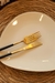 Set Cubiertos Dublin Black x 3