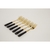 Set de 6 tenedores Black/Gold en internet