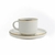 Set pocillo + plato porcelana Sakura Gold