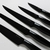 Taco de cuchillos Imantado Acacia + 5 Cuchillos Black - tienda online