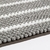 Alfombra Shaggy Rayada Gris 40x60 - comprar online