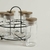 Set especieros Rack Vidrio y acacia x 6 en internet