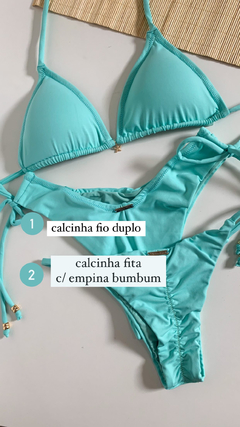 Biquíni cortininha na internet
