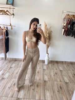 Calça tricot
