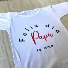 Body Feliz día papá te amo - cod10