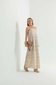 Vestido longo na internet